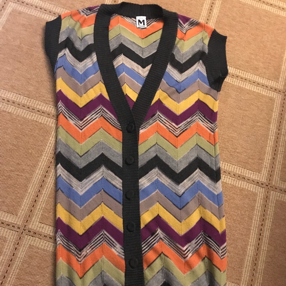 Missoni button down sweater size 2